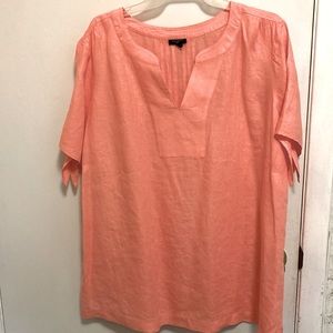 Talbot’s women’s 100% linen tunic